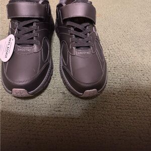 Anodyne Men's Black Sports Walker Shoes